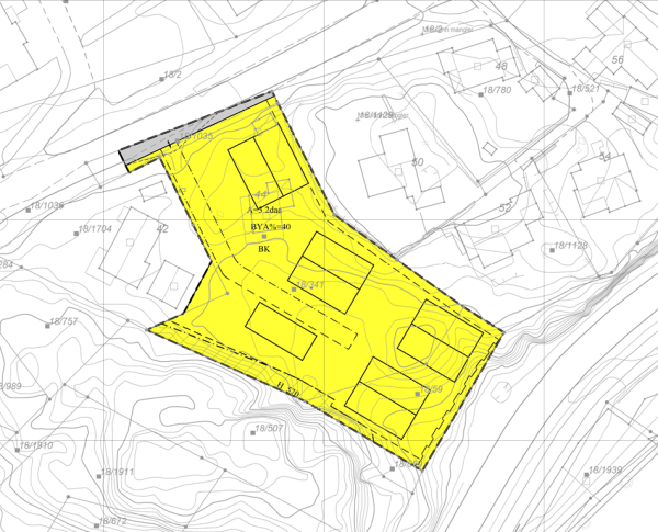 Lenke til artikkel: Kunngjøring av planvedtak - Reguleringsendring Nybyveien 44 - planID 276