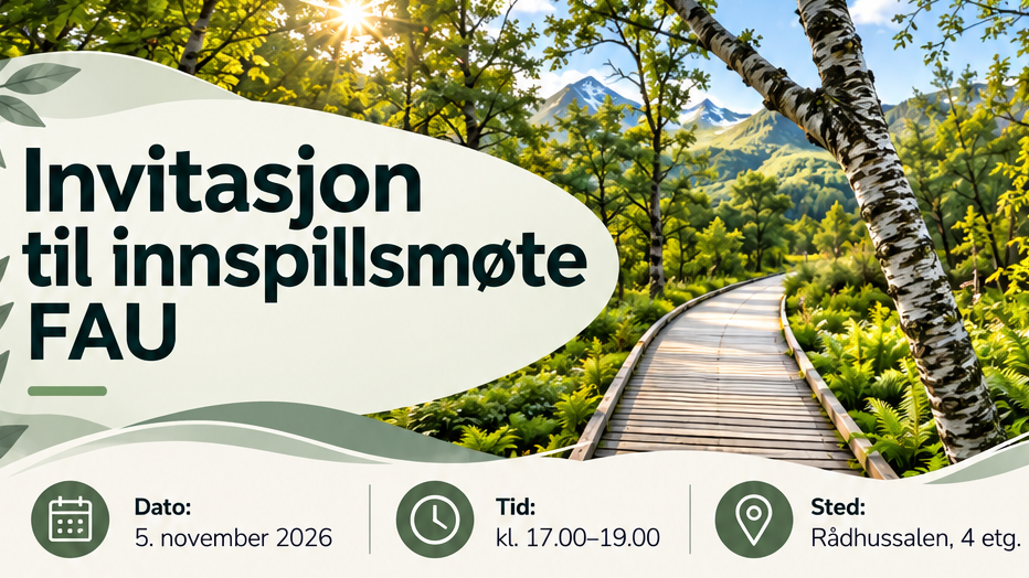 Lenke til artikkel: Invitasjon til innspillsmøte - FAU