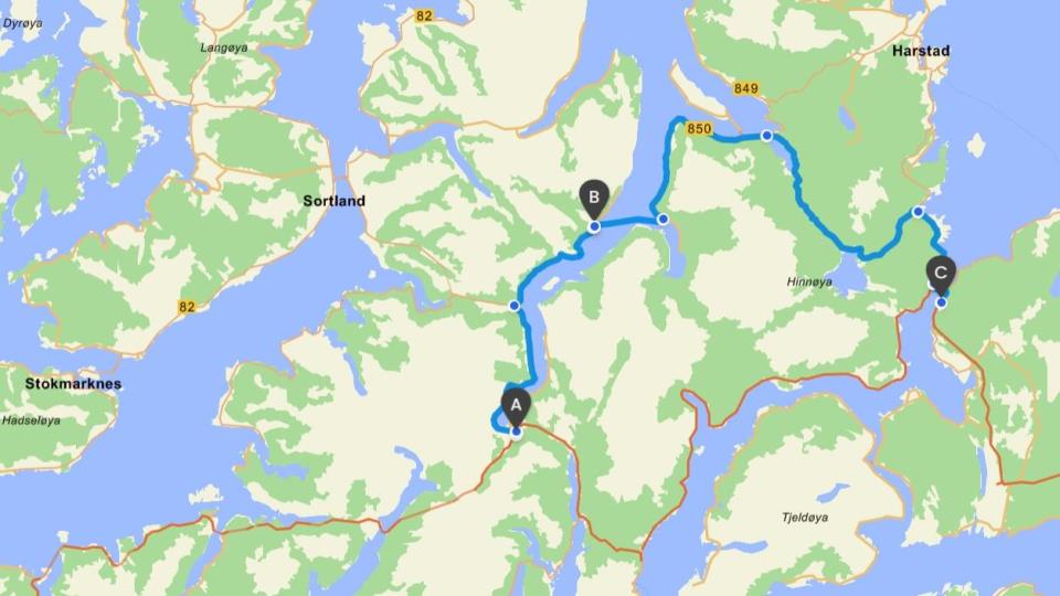 Lenke til artikkel: E10 langs Fiskefjorden nattestenges 2.–16. september 