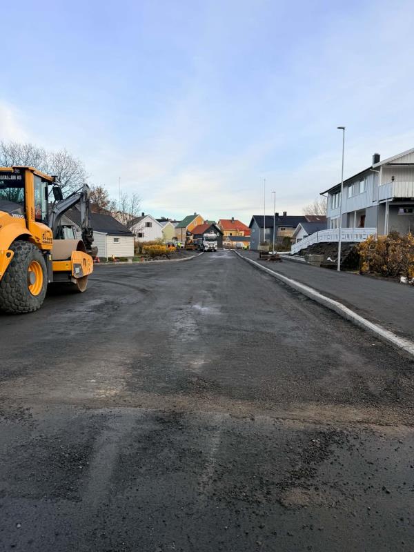 Lenke til artikkel: Prosjekt Villaveien - asfaltering
